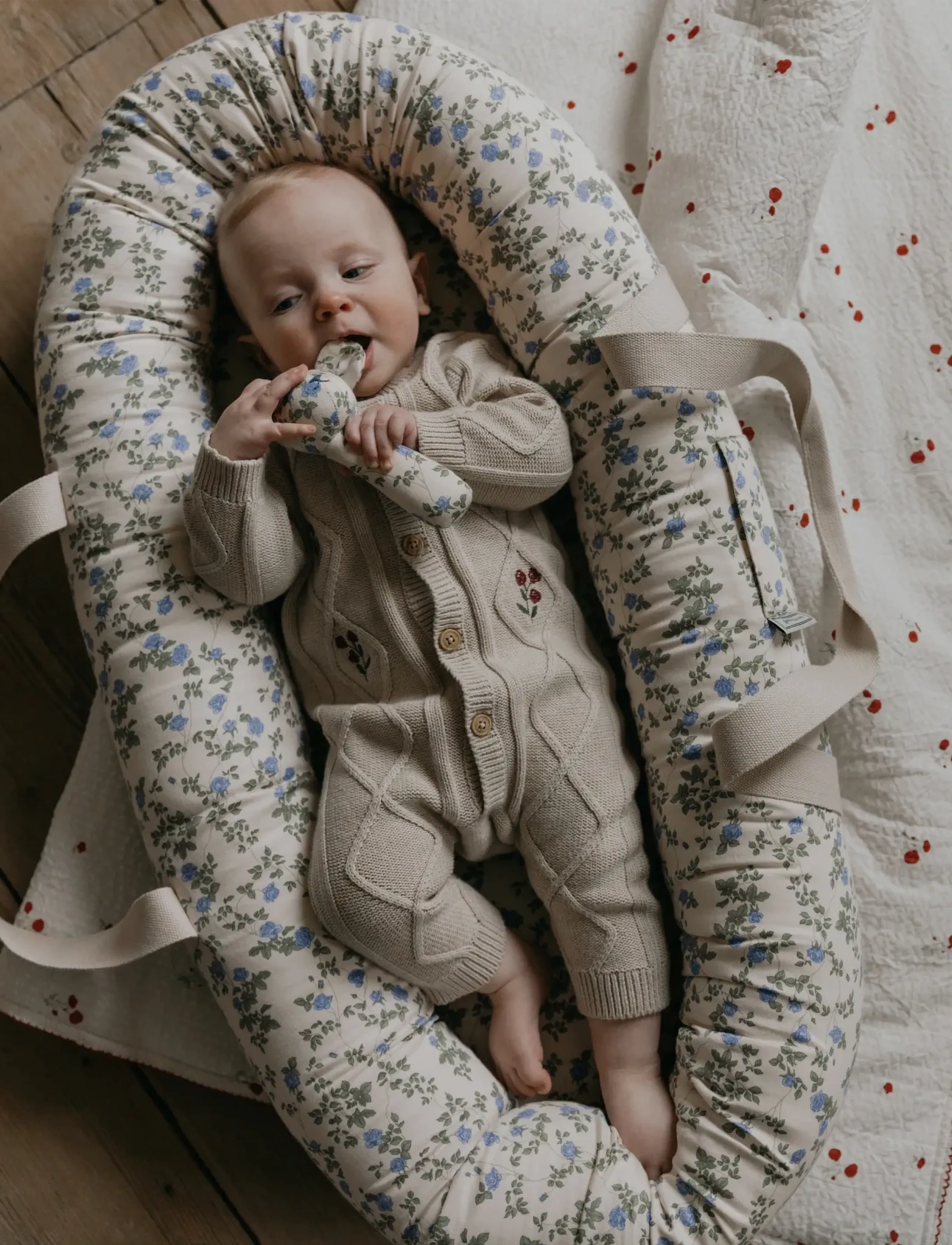 Garbo&Friends - Satin Baby Nest, 43x87x16 cm, Dainty - dainty - 3
