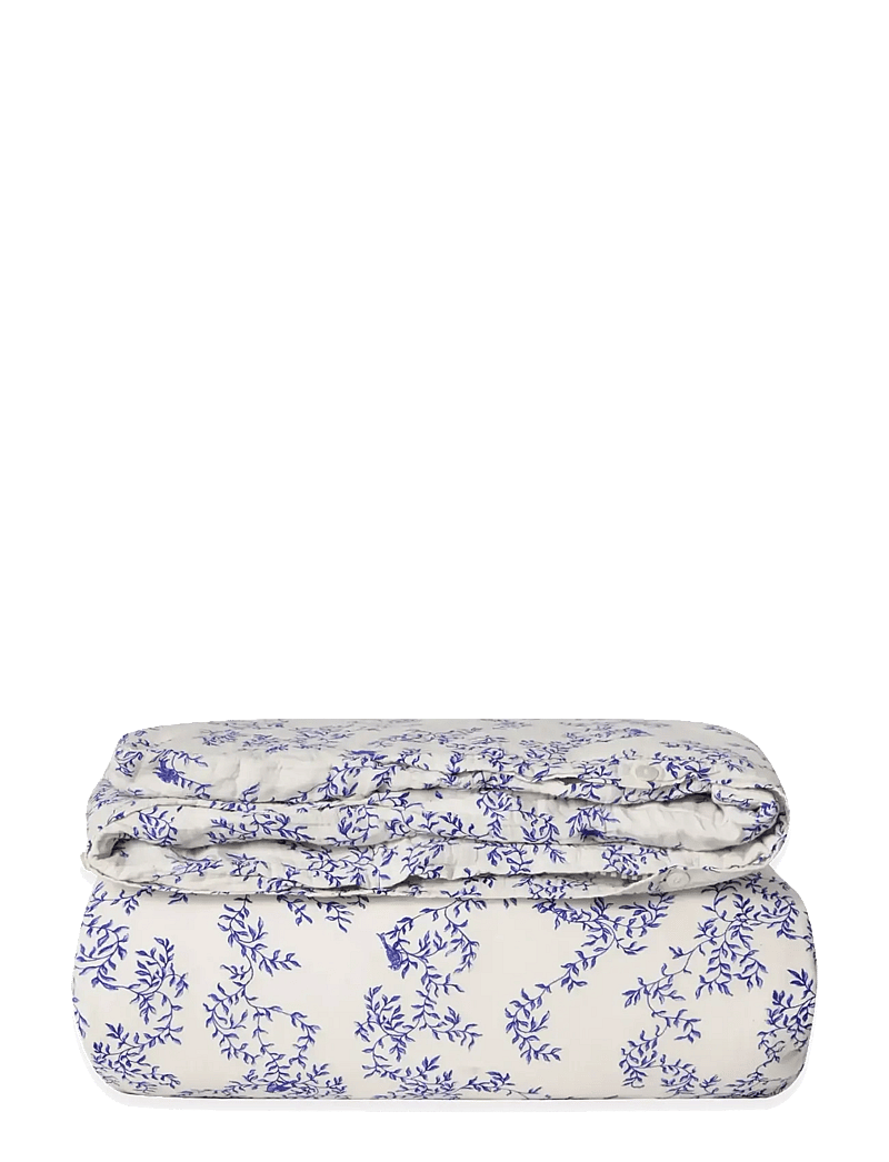 Garbo&Friends - Muslin Duvet Cover Double, 220x220 cm, Bluebell - bettbezüge - jardim - 1