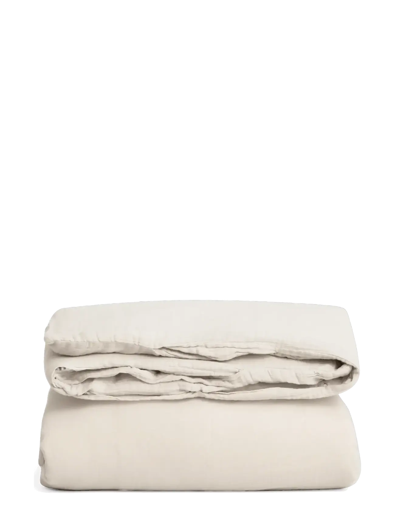 Garbo&Friends Muslin Duvet Cover Double, 220x220 cm, Eggshell - Kids home - EGGSHELL / cream