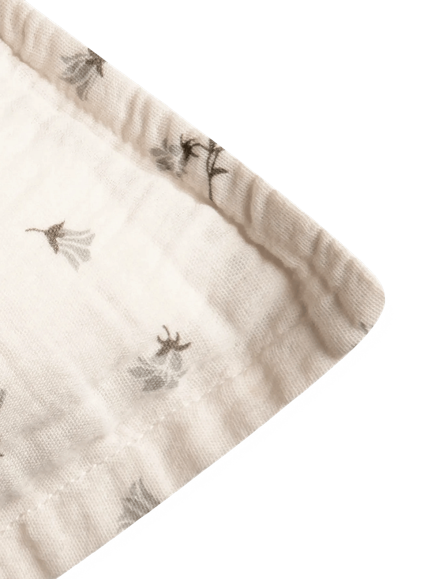 Garbo&Friends - Muslin Pillowcase, 50x60 cm, Jardim - kopfkissenbezüge - bluebell - 5
