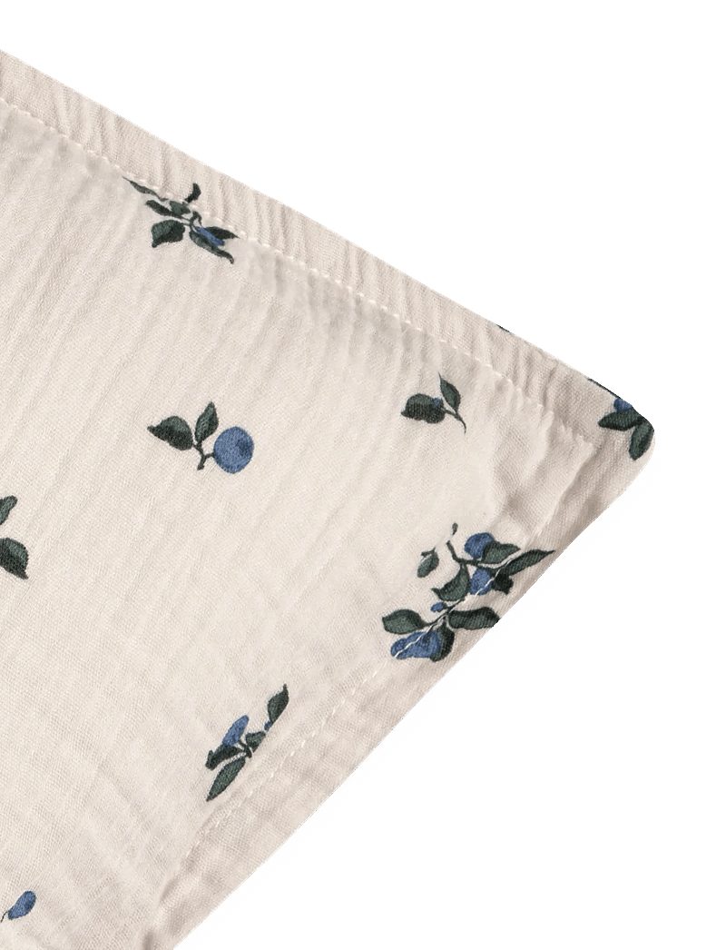 Garbo&Friends - Muslin Pillowcase, 50x70 cm, Jardim - pillow cases - blueberry - 3