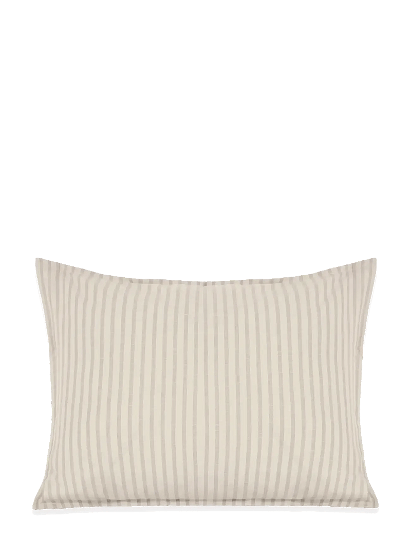 Garbo&Friends - Pillowcase, 50x70 cm, Stripe Mauve - kopfkissenbezüge - stripe mauve - 0