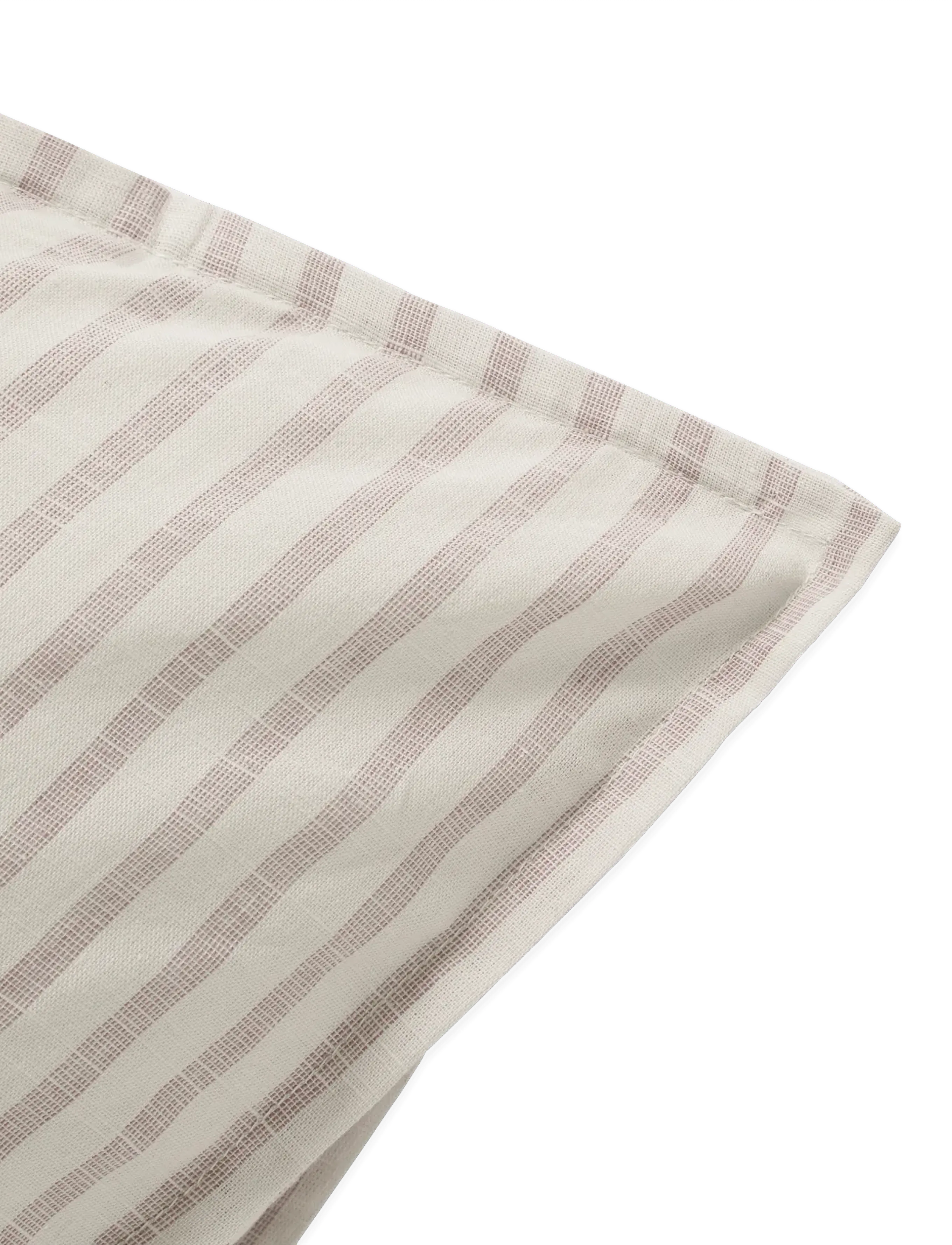 Garbo&Friends - Pillowcase, 50x60 cm, Stripe Mauve - putevar - stripe mauve - 3