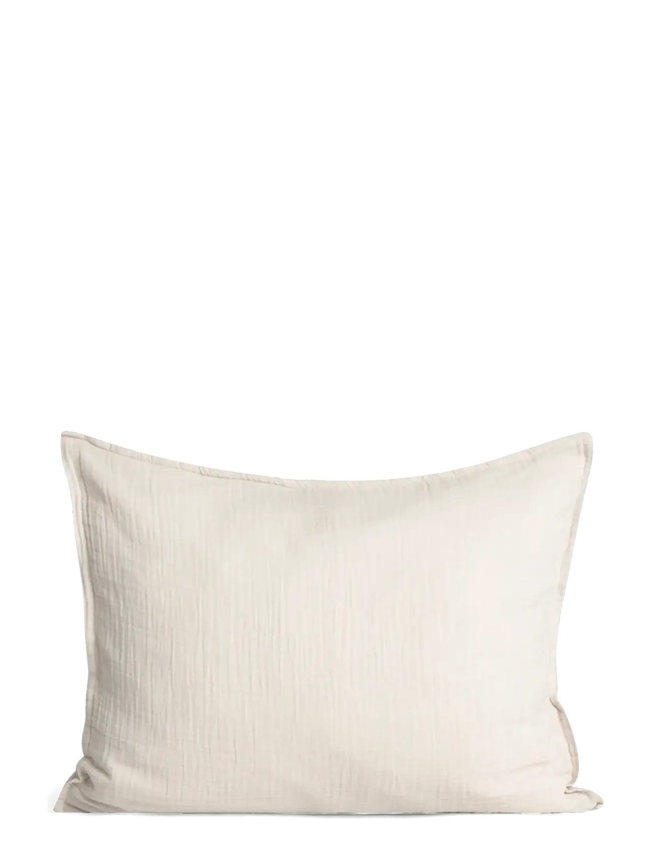 Garbo&Friends Muslin Pillowcase, 50x70 cm, Eggshell - Uneaeg - EGGSHELL / cream