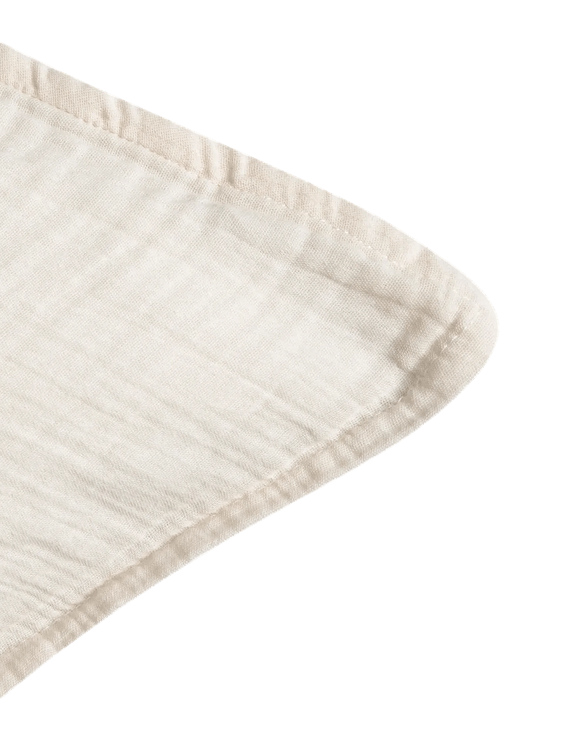 Garbo&Friends - Muslin Pillowcase, 50x70 cm, Eggshell - padjapüürid - eggshell - 4