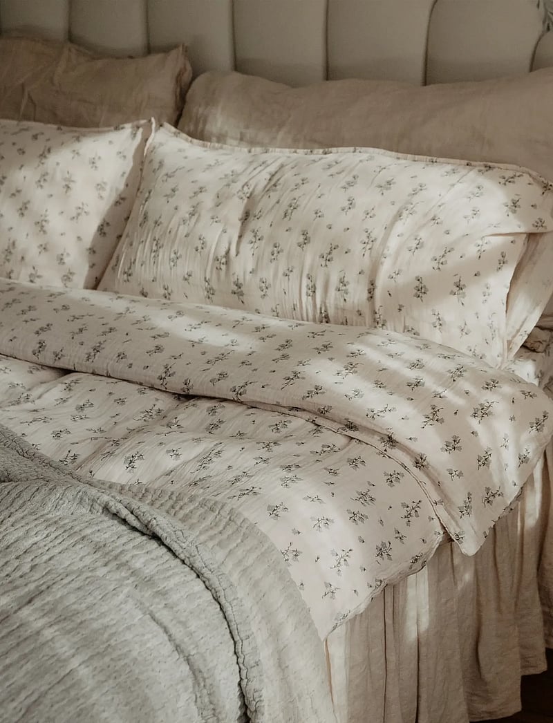 Garbo&Friends - Muslin Pillowcase XL, 50x90 cm, Blueberry - padjapüürid - bluebell - 2