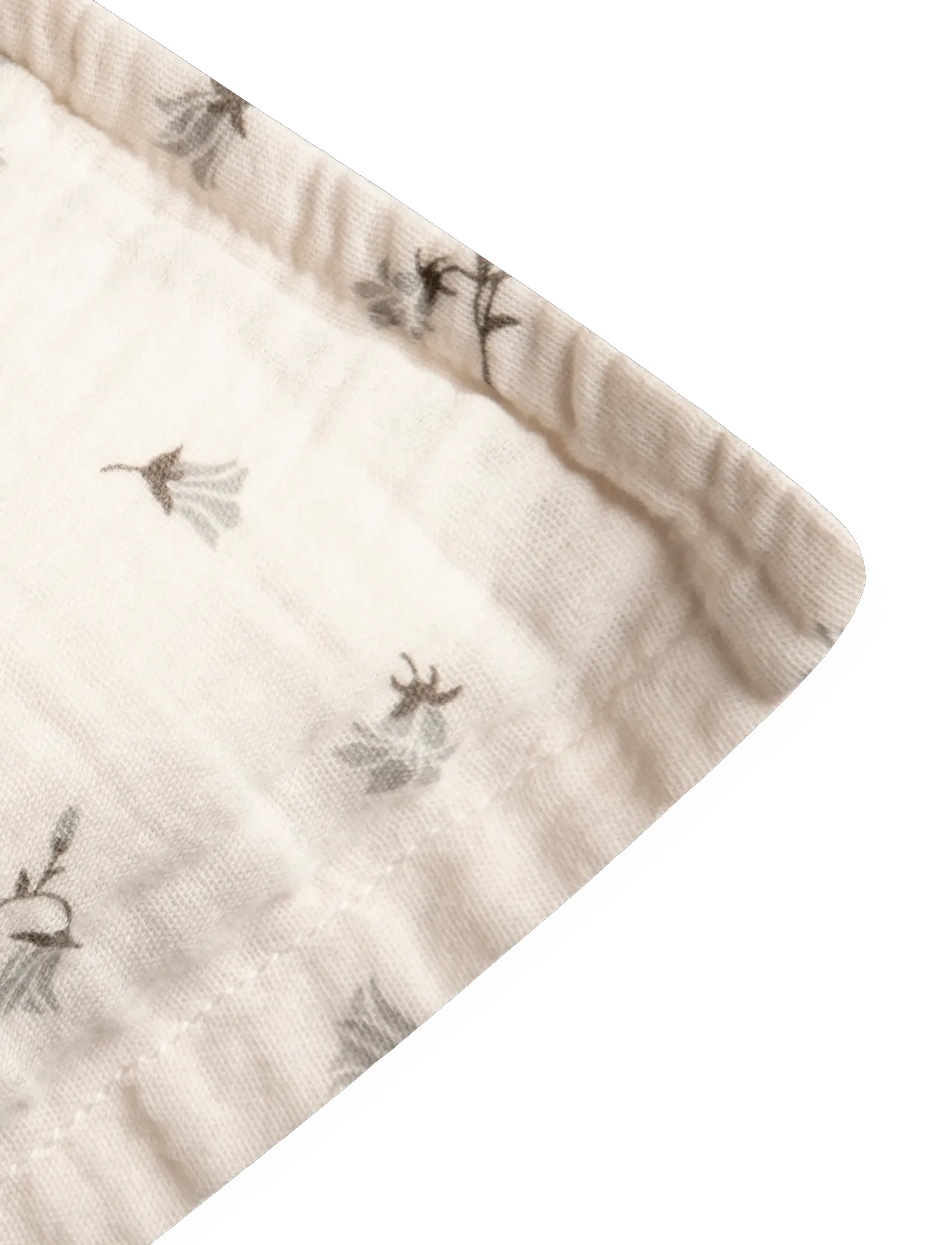 Garbo&Friends - Muslin Pillowcase XL, 50x90 cm, Jardim - bluebell - 3