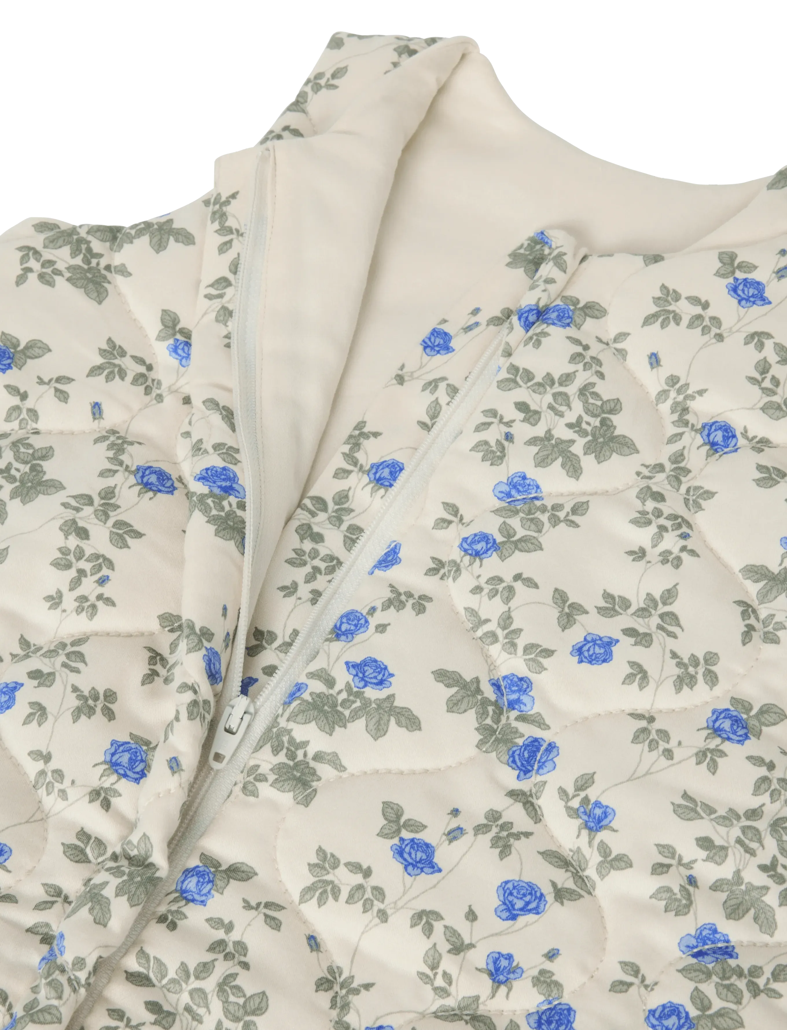 Garbo&Friends - Satin Quilted Sleeping Bag, 6-18m, Dainty - babysoveposer - dainty - 3