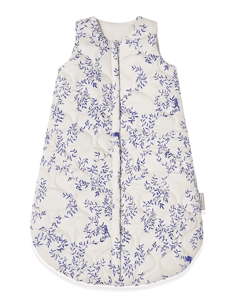 Garbo&Friends - Satin Quilted Sleeping Bag, 6-18m, Dainty - babysoveposer - jardim - 1