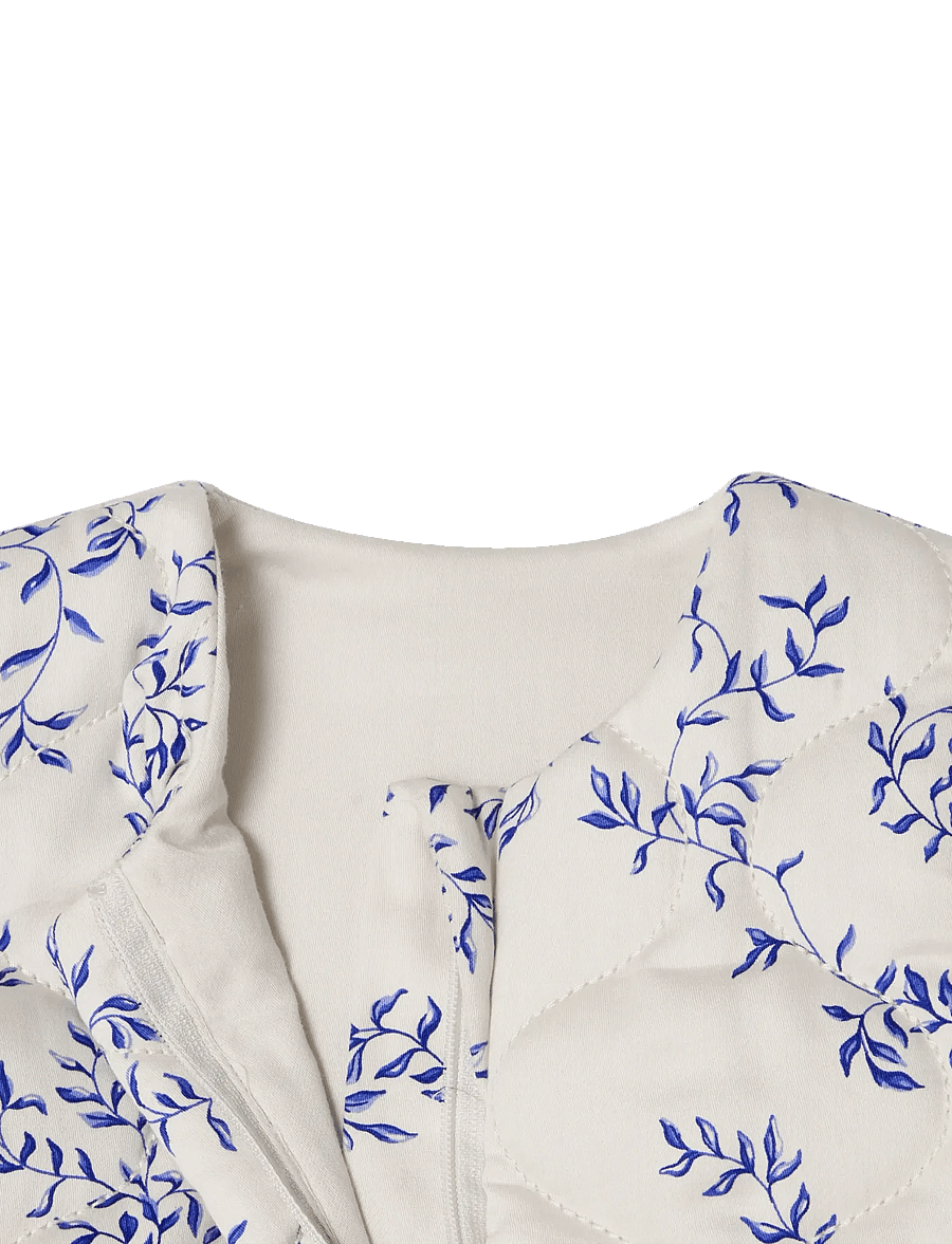 Garbo&Friends - Satin Quilted Sleeping Bag, 6-18m, Dainty - babysoveposer - jardim - 3