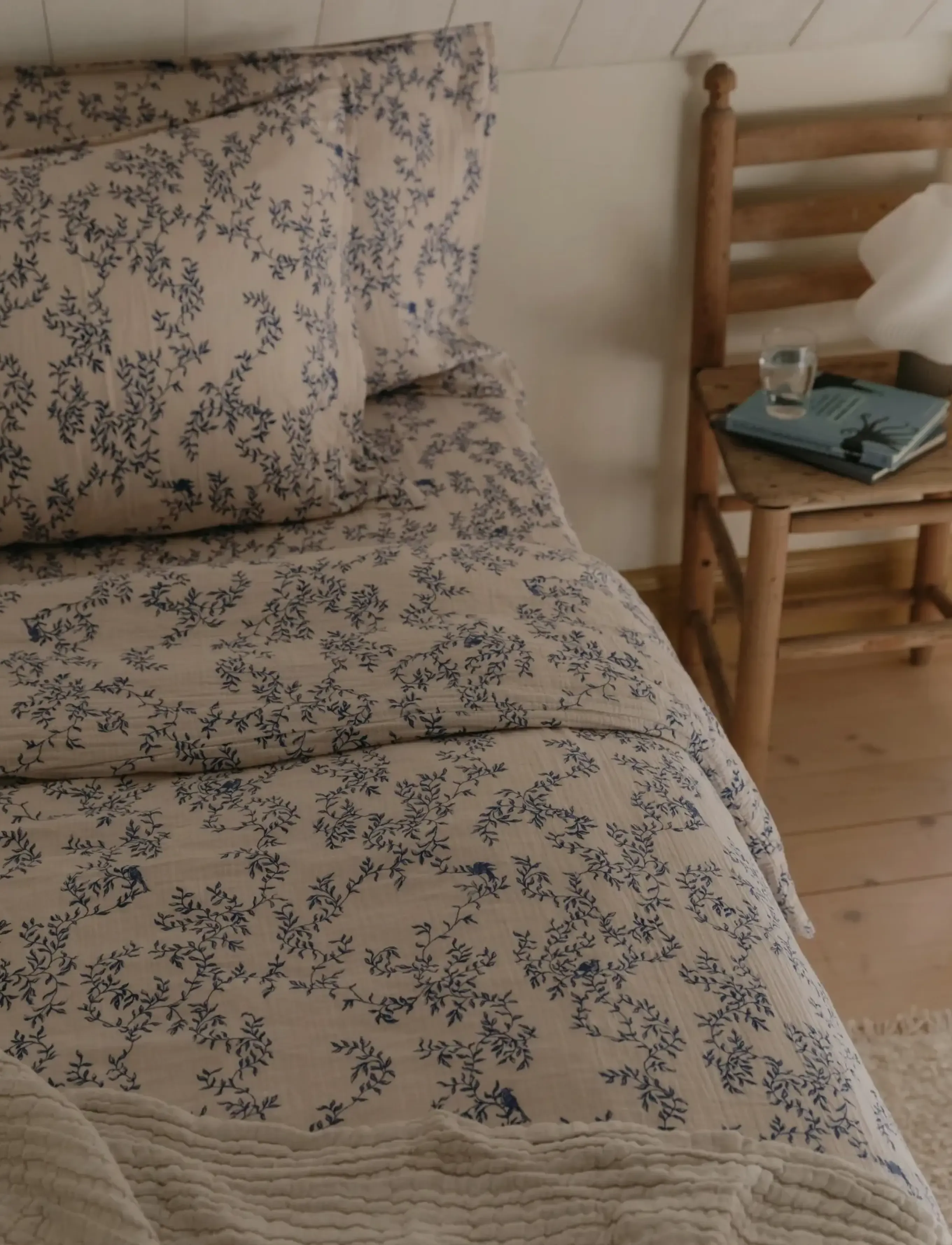 Garbo&Friends - Muslin Bed Set Junior, 100x130/ 35x55 cm, Jardim - bettwäsche-set - jardim - 2