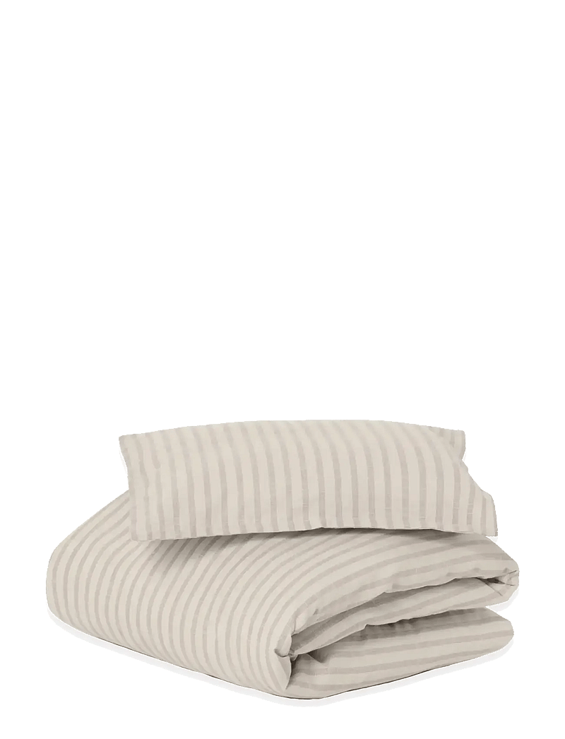 Garbo&Friends - Bed Set Junior, 100x130/ 35x55 cm, Stripe Mauve - voodiriiete komplektid - stripe mauve - 0