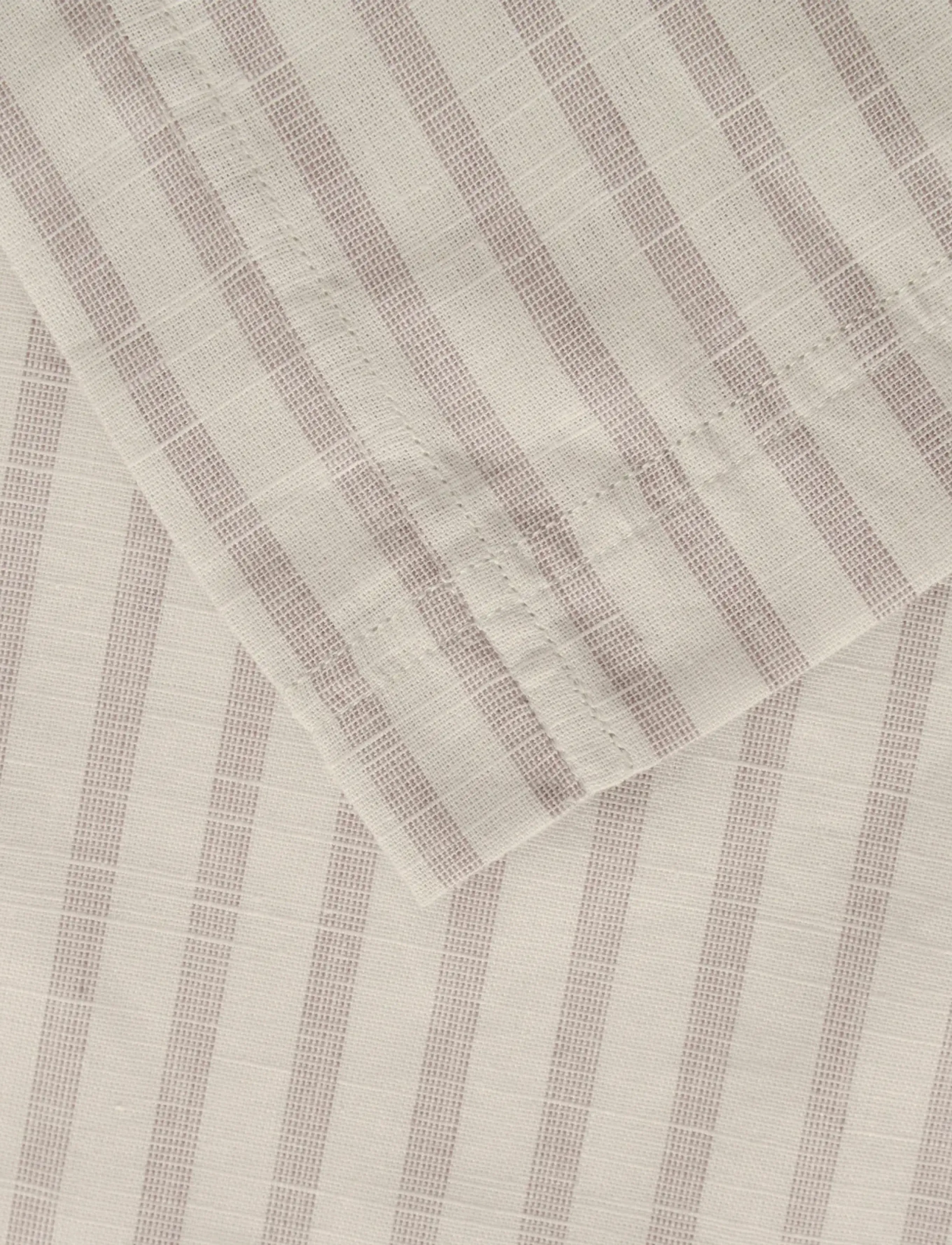 Garbo&Friends - Bed Set Junior, 100x130/ 35x55 cm, Stripe Mauve - sengesæt - stripe mauve - 2