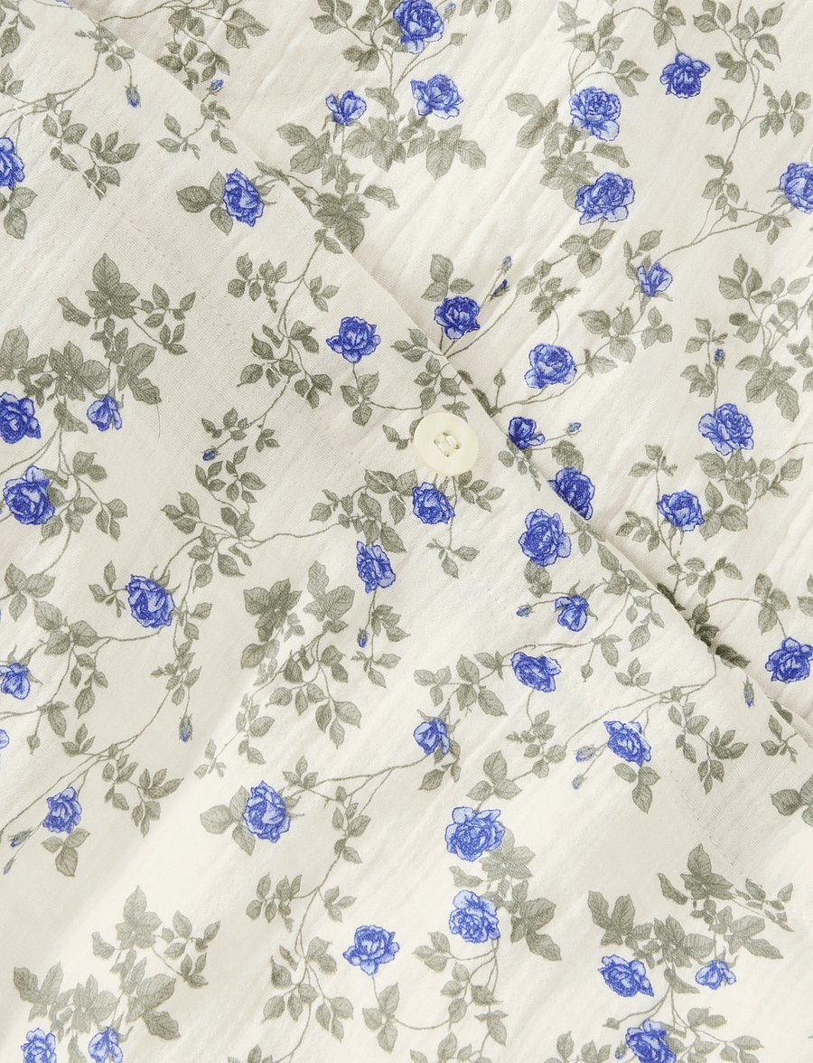 Garbo&Friends - Muslin Bed Set Junior, 100x130/ 35x55 cm, Dainty - sengesæt - dainty - 3