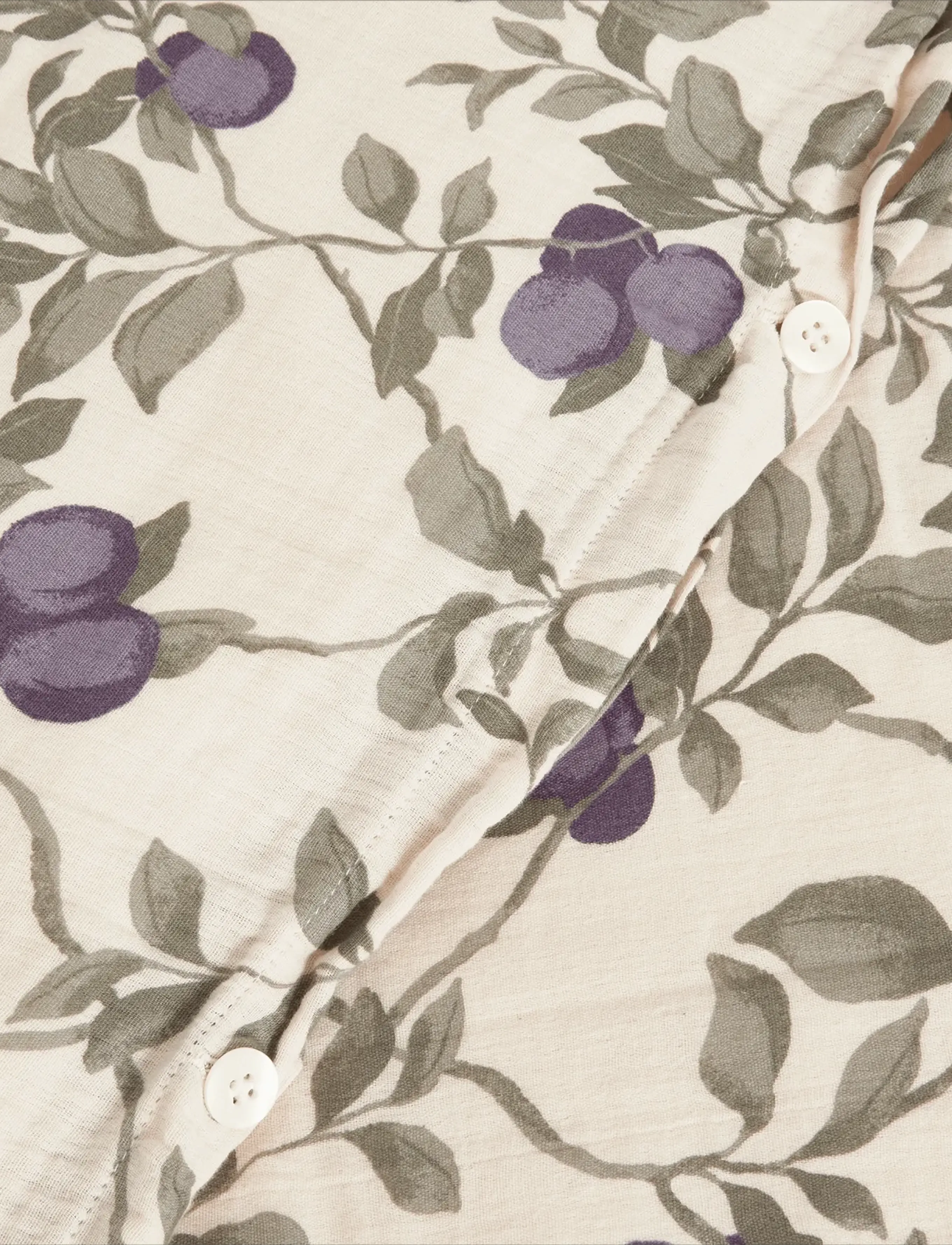 Garbo&Friends - Muslin Bed Set Single, 140x200/ 50x70 cm, Plum - plum - 3