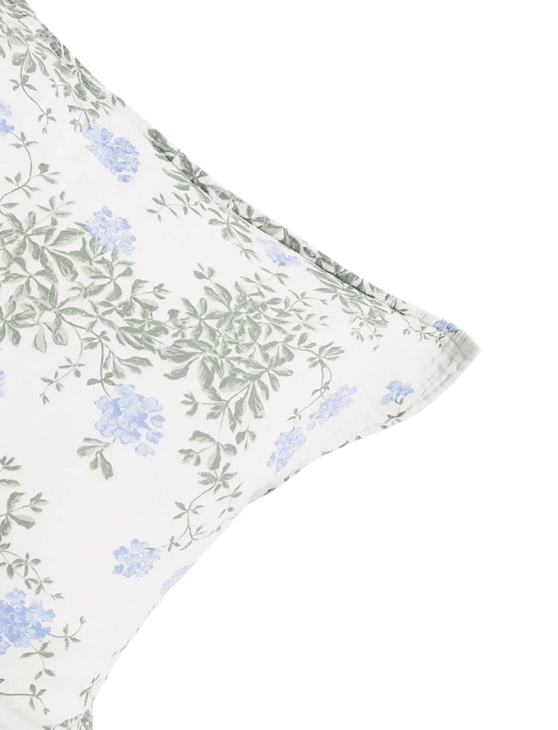 Garbo&Friends - Muslin Bed Set Single, 140x200/ 50x75 cm, Plumbago - duvets & pillows - plumbago - 1