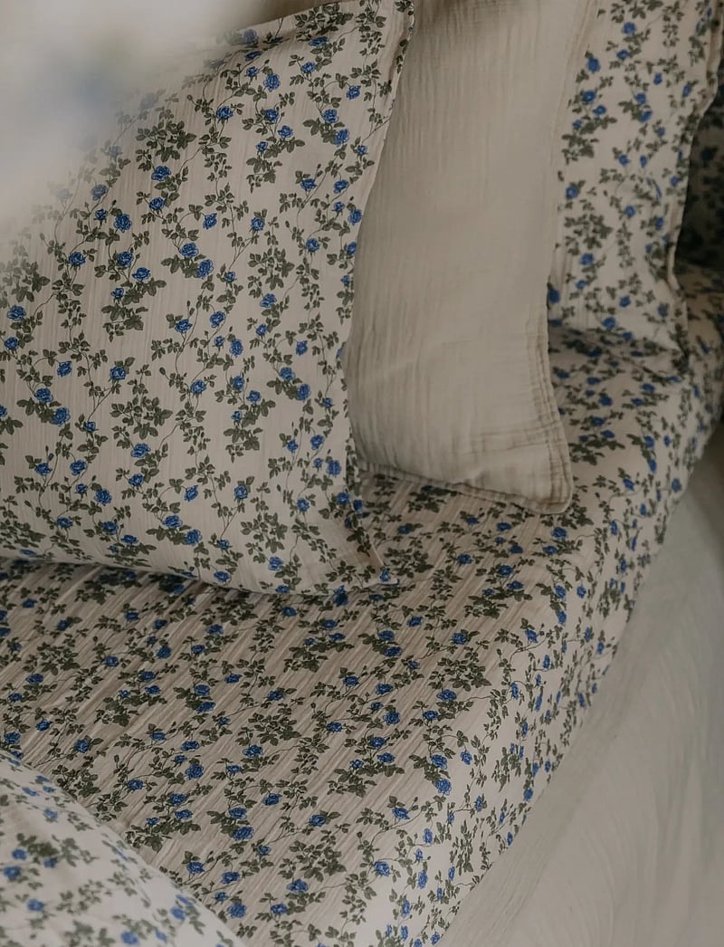 Garbo&Friends - Bed Set Single, 140x200/ 50x70 cm, Stripe Mauve - voodiriiete komplektid - stripe mauve - 0