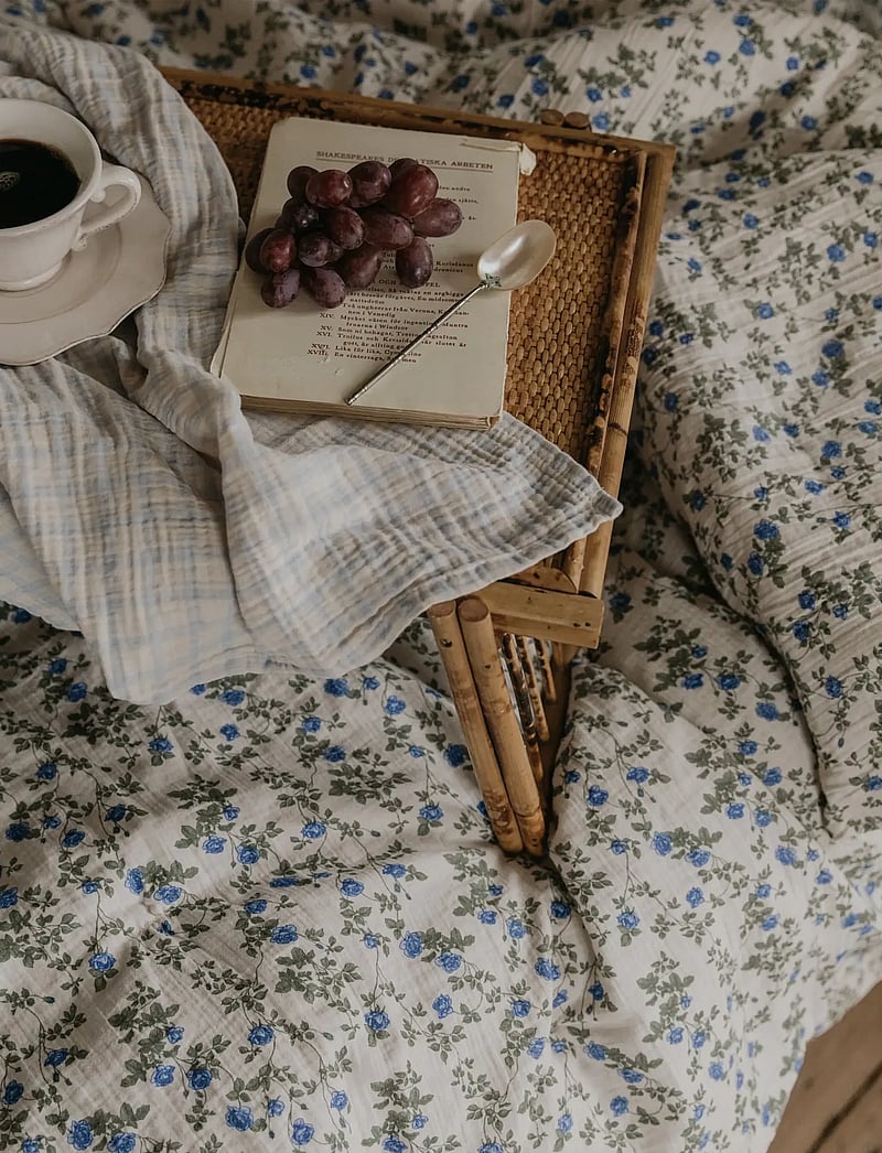 Garbo&Friends - Bed Set Single, 140x200/ 50x70 cm, Stripe Mauve - voodiriiete komplektid - stripe mauve - 2