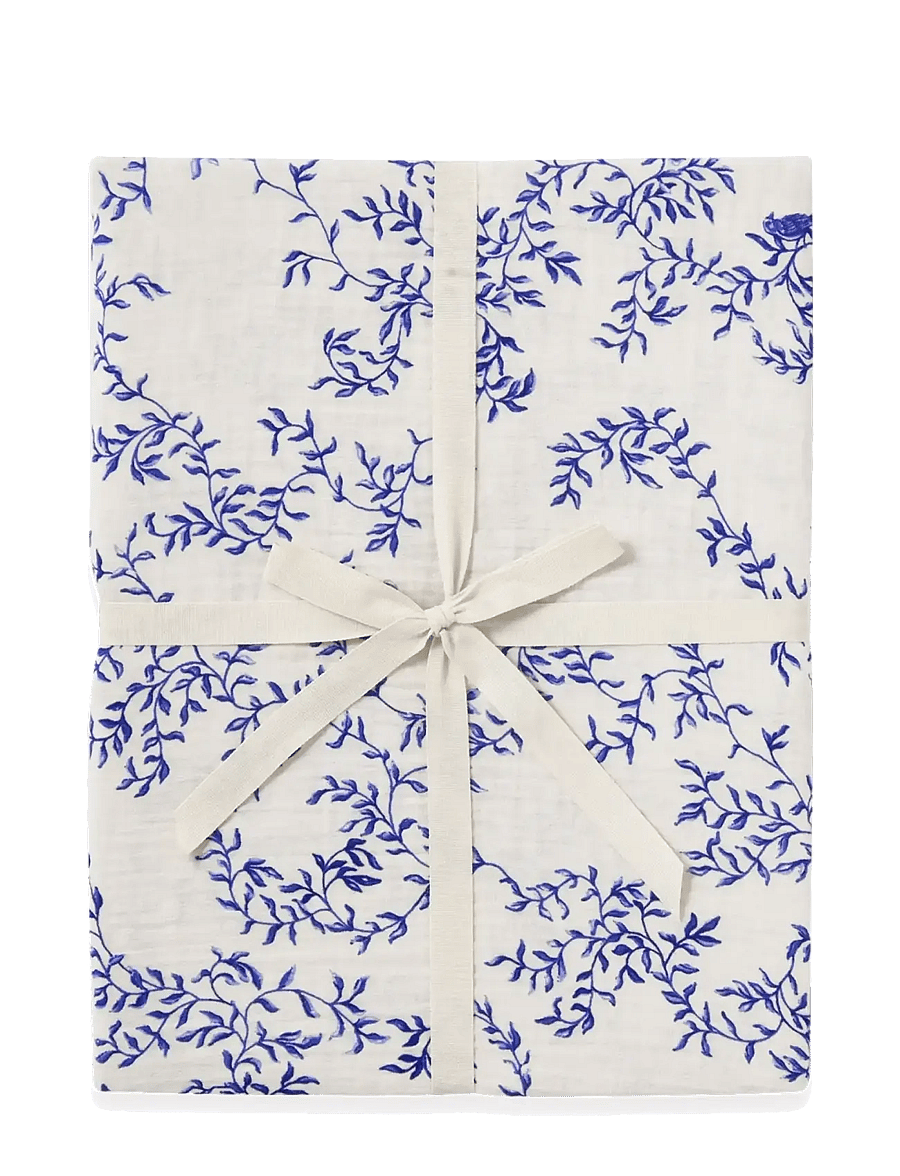 Garbo&Friends - Muslin Fitted Sheet Single, 90x200x30 cm, Jardim - draps - jardim - 1
