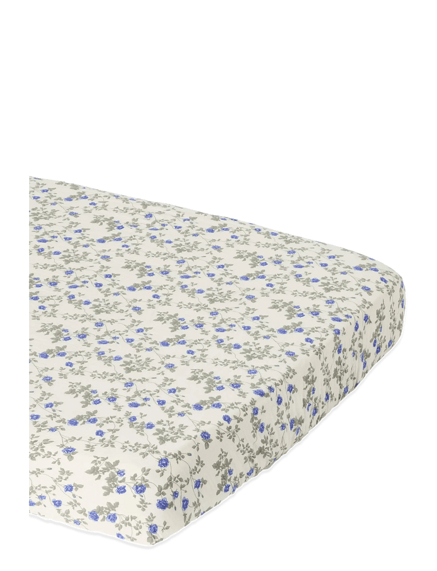 Garbo&Friends - Muslin Fitted Sheet Single, 90x200x30 cm, Dainty - draps - dainty - 2