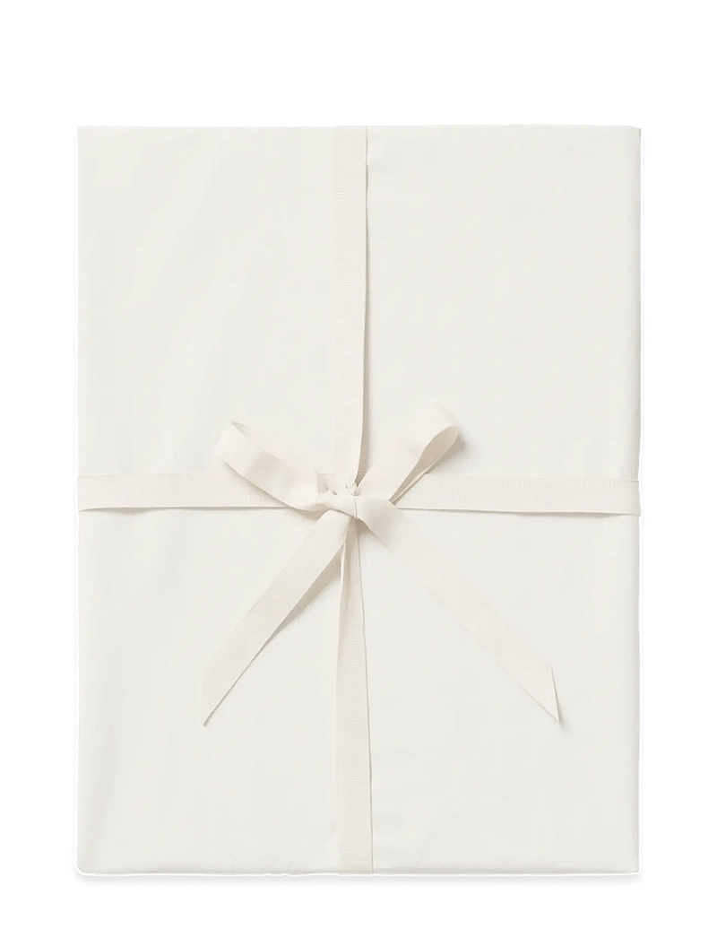 Garbo&Friends - Ladder Lace Fitted Sheet Single, 90x200x30 cm, Pearl - spannbettlaken - pearl - 0