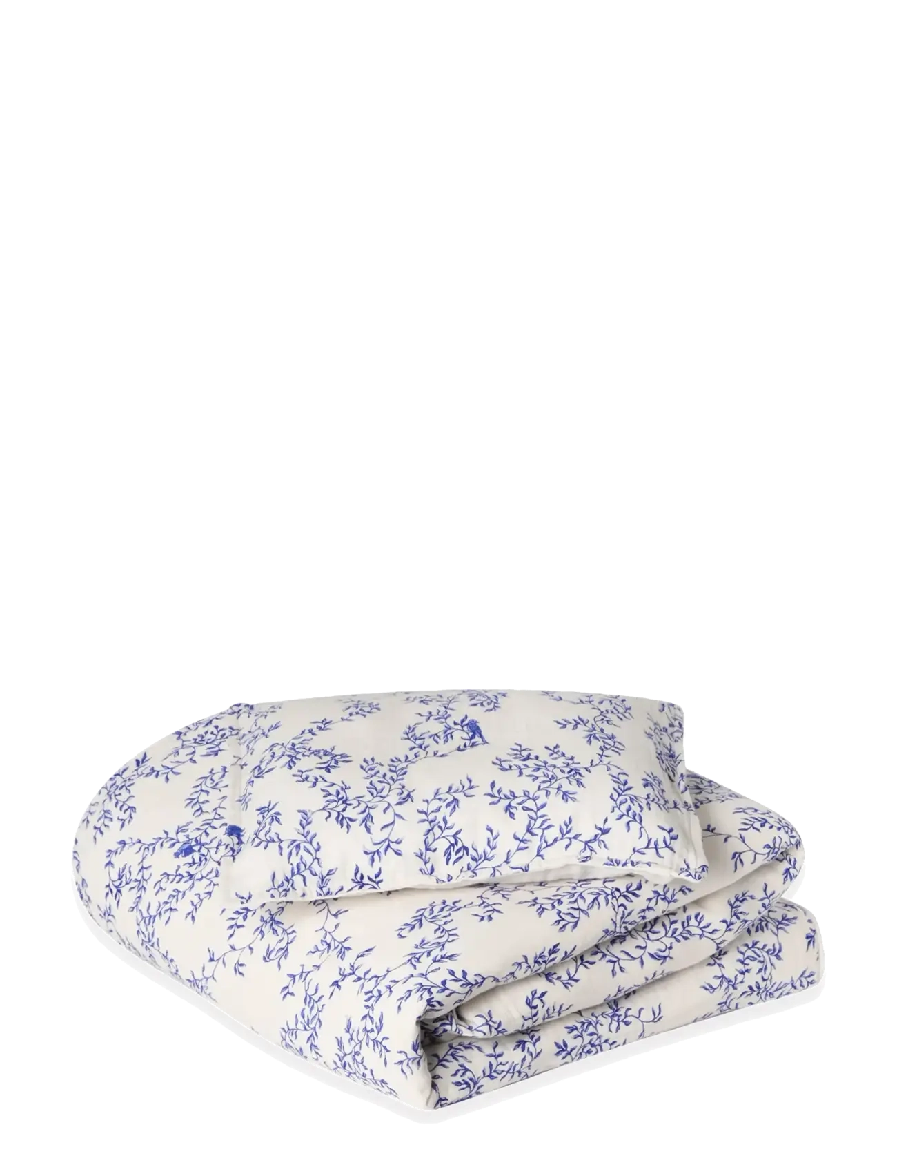 Garbo&Friends Muslin Fitted Sheet Double, 180X200X30 Cm, Bluebell, Bed Lagen, Creme, Str: 140X200X30CM