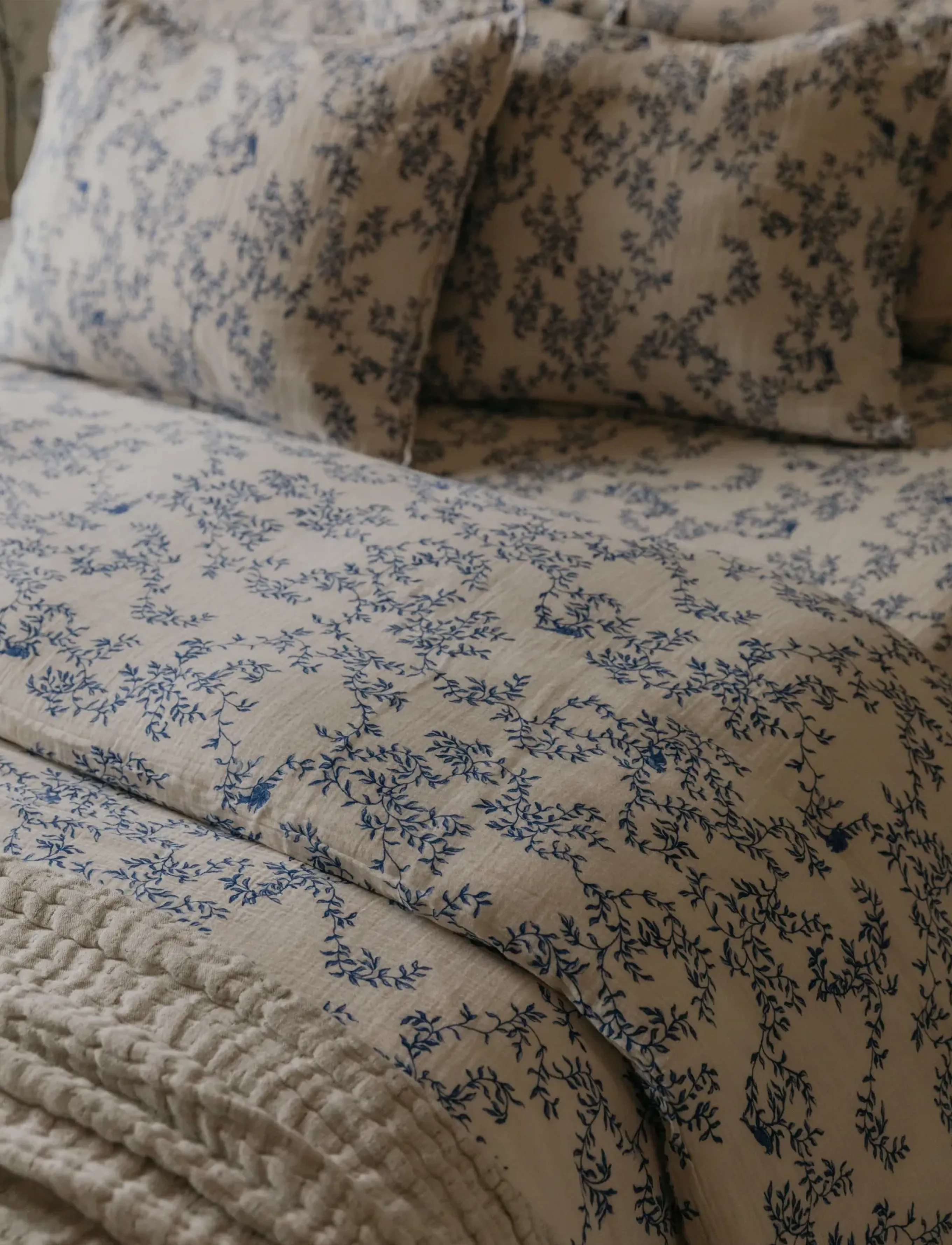Garbo&Friends - Muslin Fitted Sheet Junior, 60x120x20 cm, Jardim - svefn - jardim - 2