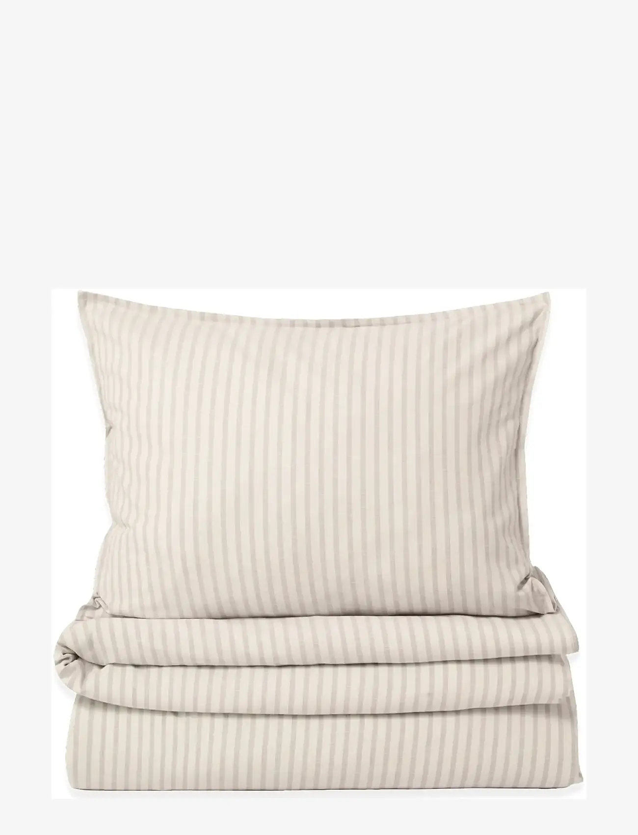 Garbo&Friends - Fitted Sheet Double, 180x200x30 cm, Stripe Mauve - paklodės - stripe mauve - 1