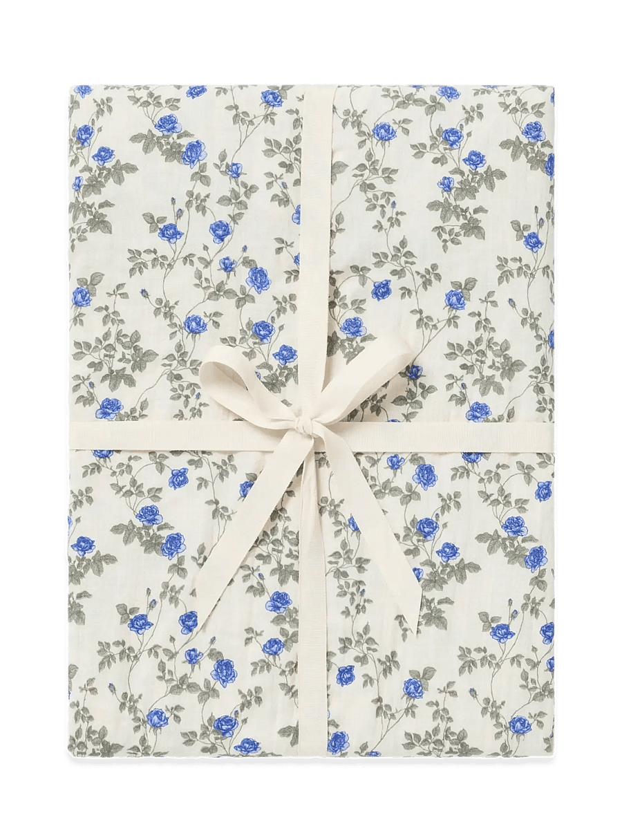 Garbo&Friends - Muslin Fitted Sheet Junior, 70x140x20 cm, Dainty - svefn - dainty - 1