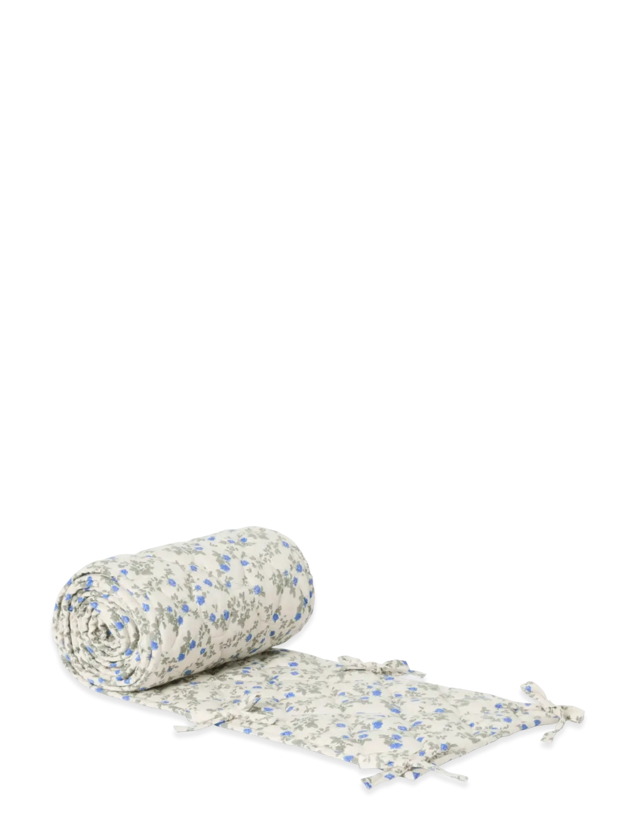 Garbo&Friends - Satin Quilted Crib Bumper, 360x30x0,5 cm, Jardim - bed bumper - dainty - 2