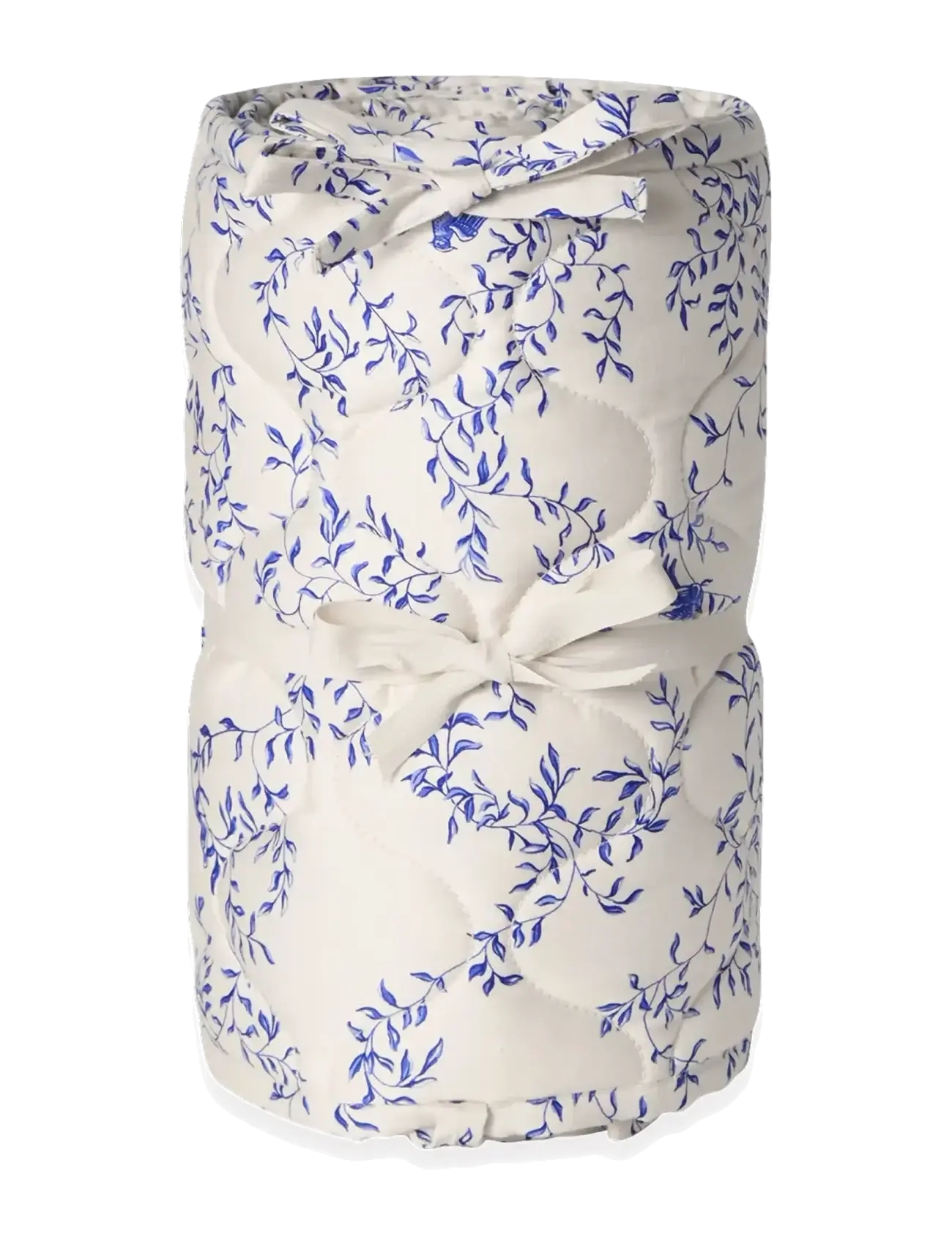 Garbo&Friends Satin Quilted Crib Bumper, 360x30x0,5 cm, Jardim - Tour de lit - JARDIM / cream