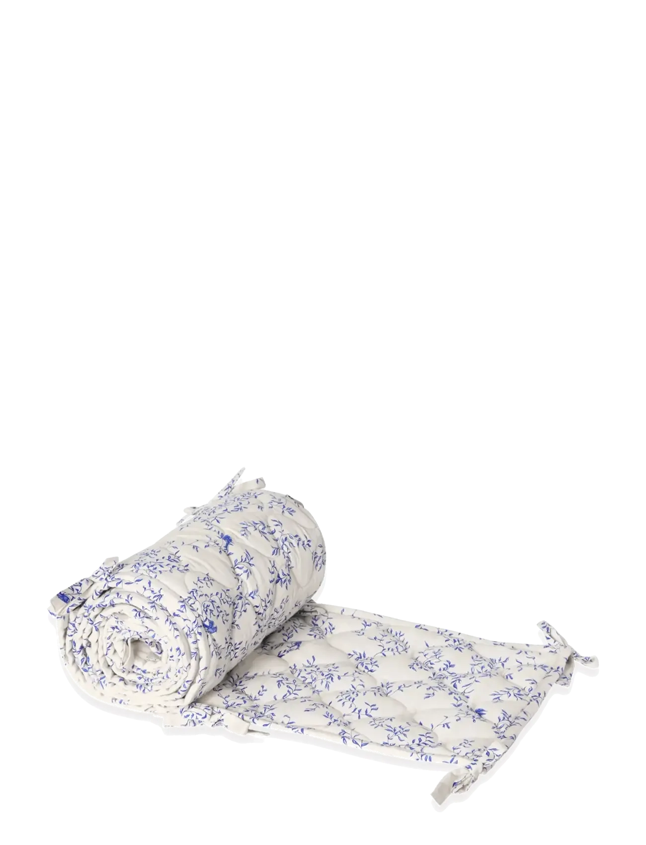 Garbo&Friends - Satin Quilted Crib Bumper, 360x30x0,5 cm, Jardim - tour de lit - jardim - 2