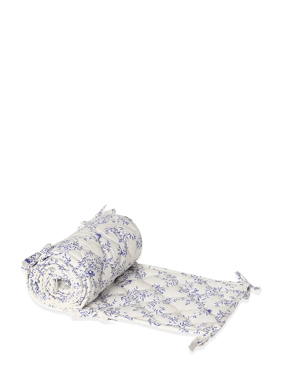 Garbo&Friends - Satin Quilted Crib Bumper, 360x30x0,5 cm, Jardim - tour de lit - jardim - 2