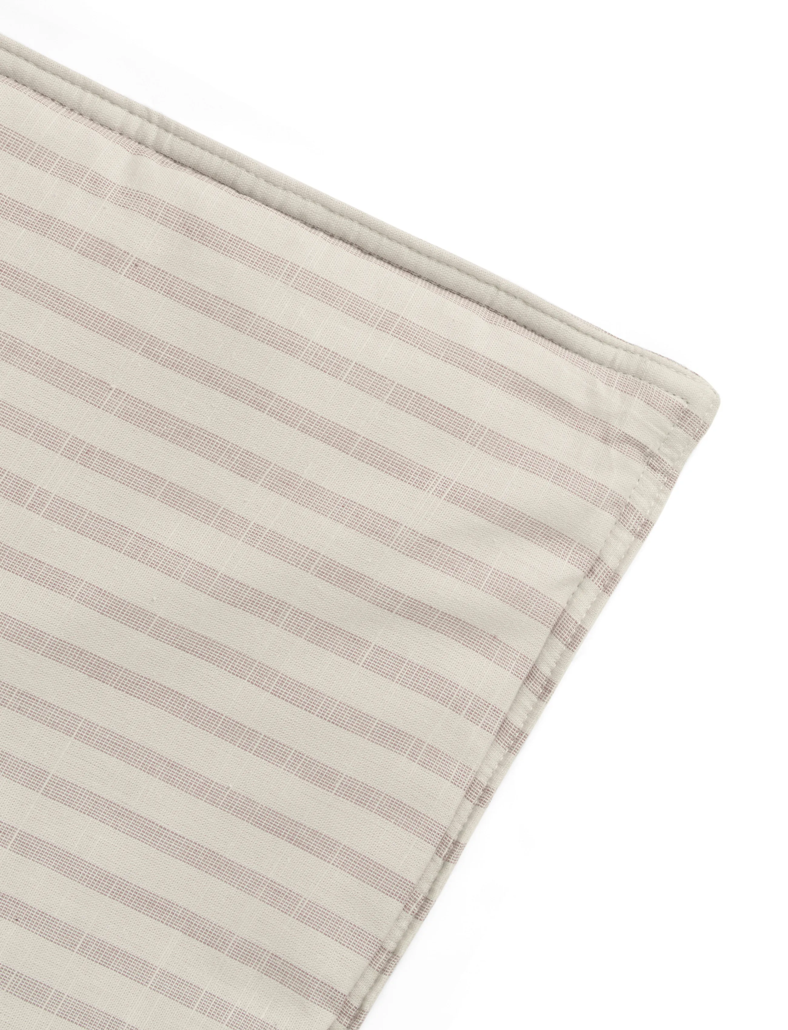 Garbo&Friends - Filled Blanket, 100x140 cm, Stripe Mauve - musliinist tekid - stripe mauve - 2