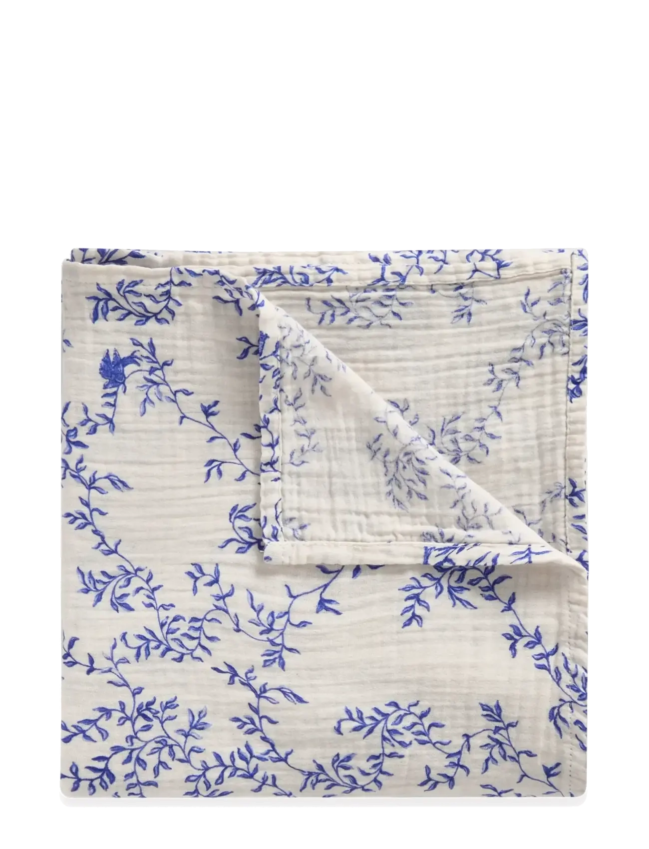 Garbo&Friends Muslin Swaddle Blanket, 110x110 cm, Jardim - Babyprodukte - JARDIM / blue
