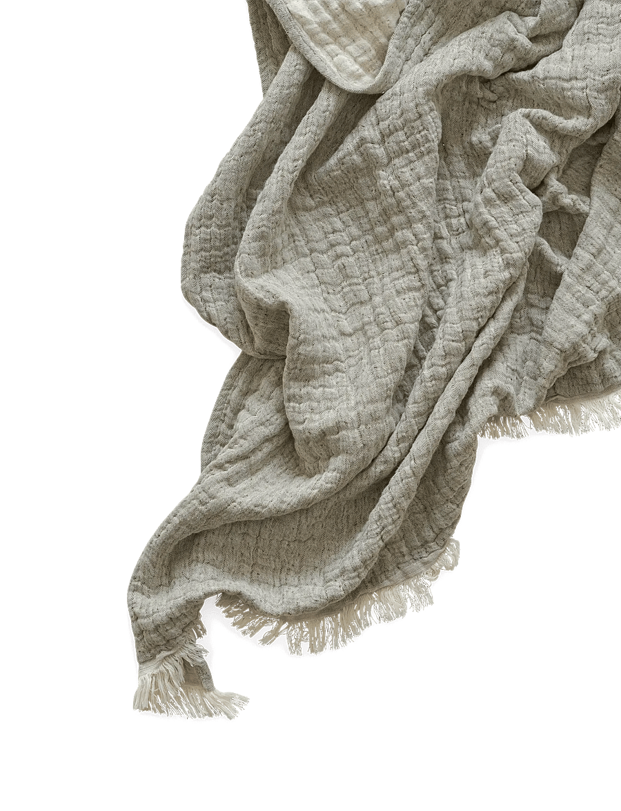 Garbo&Friends - Mellow Blanket M, 130x170 cm, Kale - schmusetuch - kale - 4