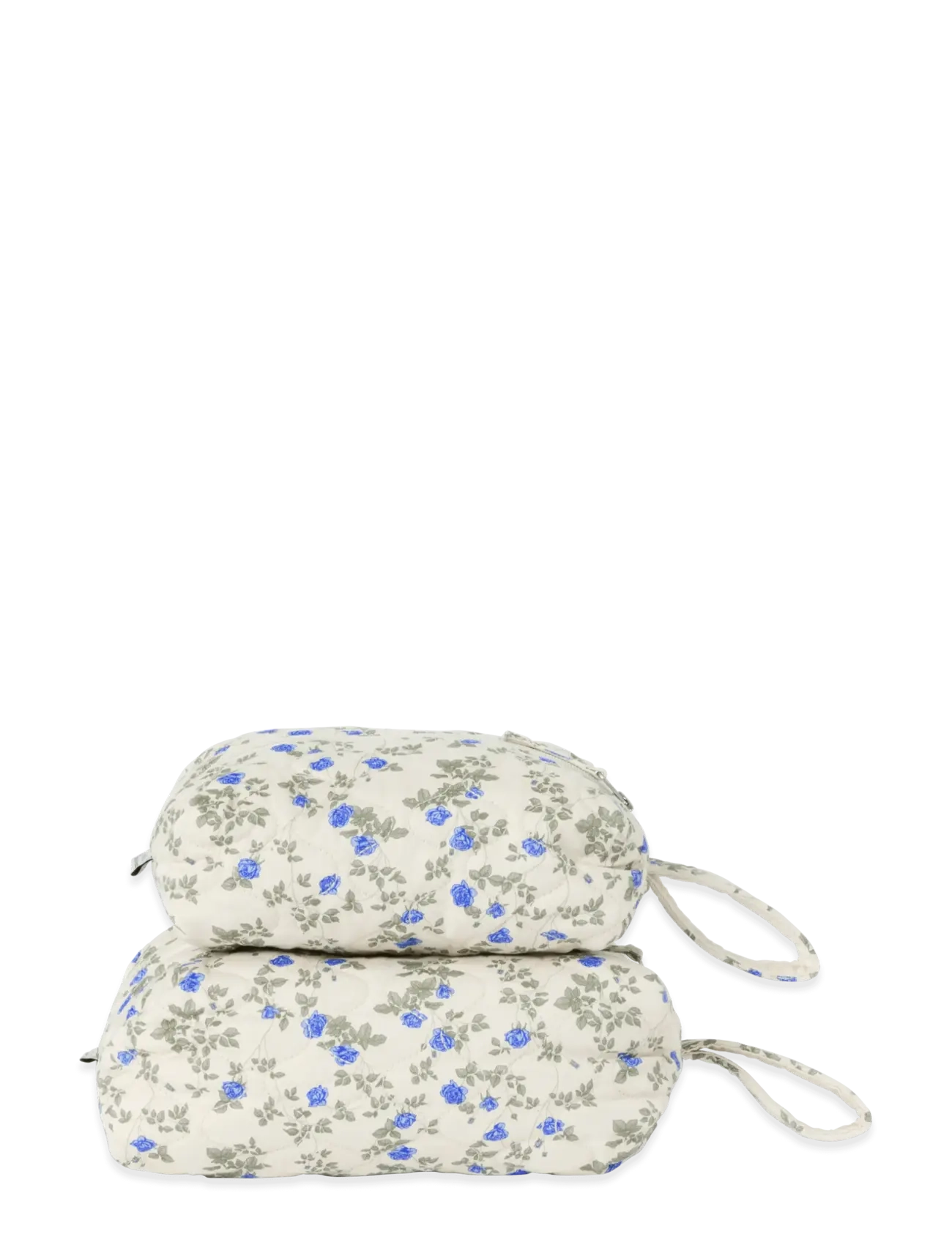 Garbo&Friends - Satin Quilted Toiletry Bag Medium, 26x17x10 cm, Dainty - bad - dainty - 2