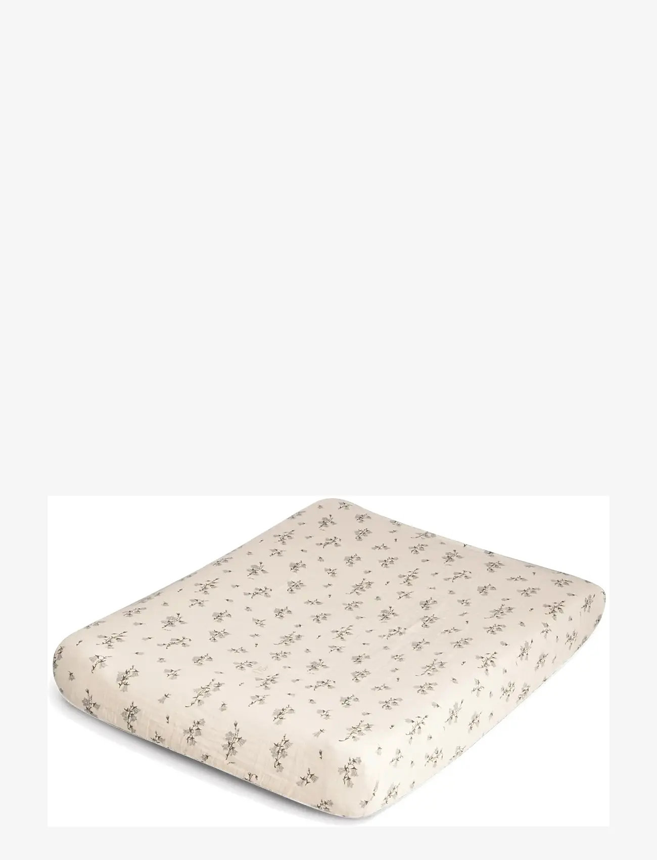 Garbo&Friends - Muslin Changing Mat Cover, 50x70x15 cm, Bluebell - puslehyndebetræk - bluebell - 0