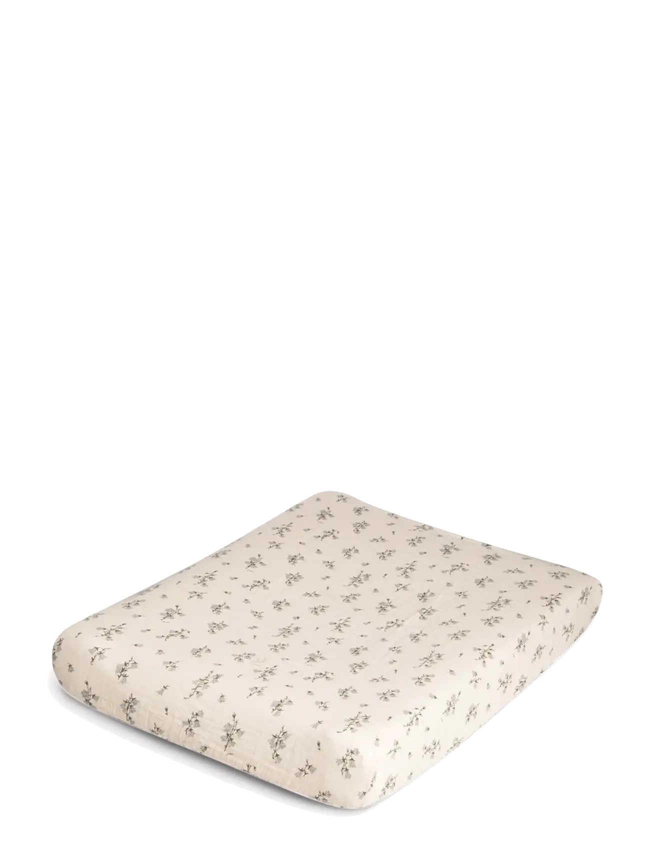 Garbo&Friends Muslin Changing Mat Cover, 50x70x15 cm, Bluebell - Garbo&Friends - BLUEBELL / cream