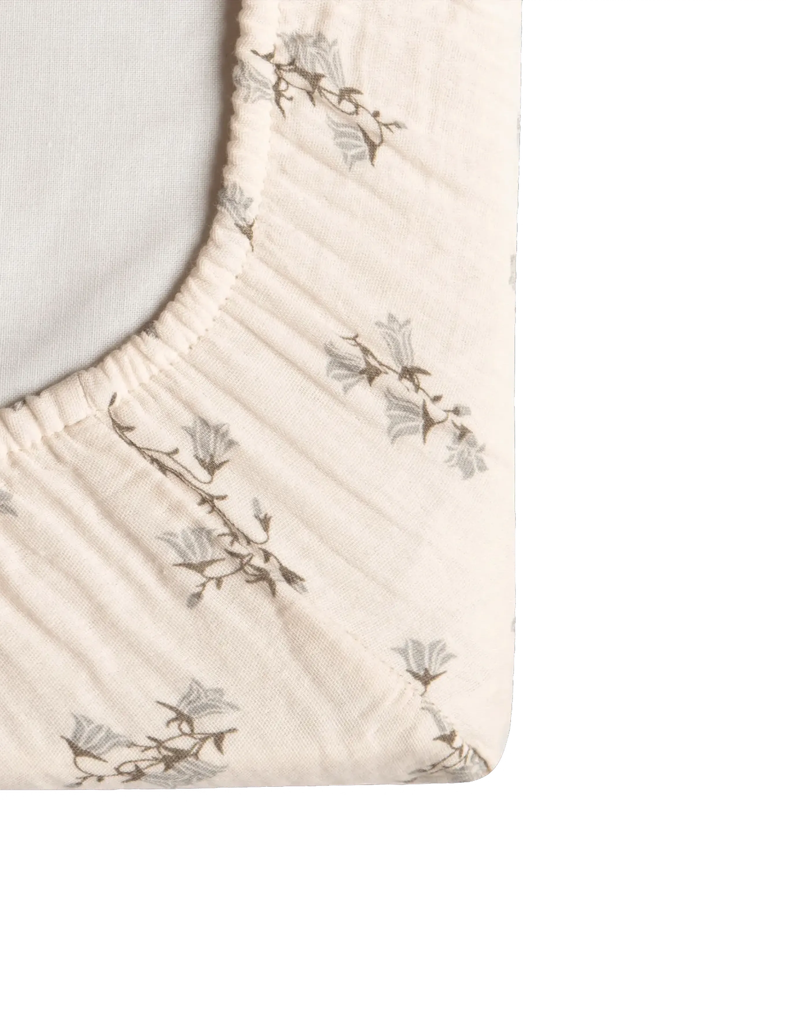 Garbo&Friends - Muslin Changing Mat Cover, 50x70x15 cm, Bluebell - puslehyndebetræk - bluebell - 1
