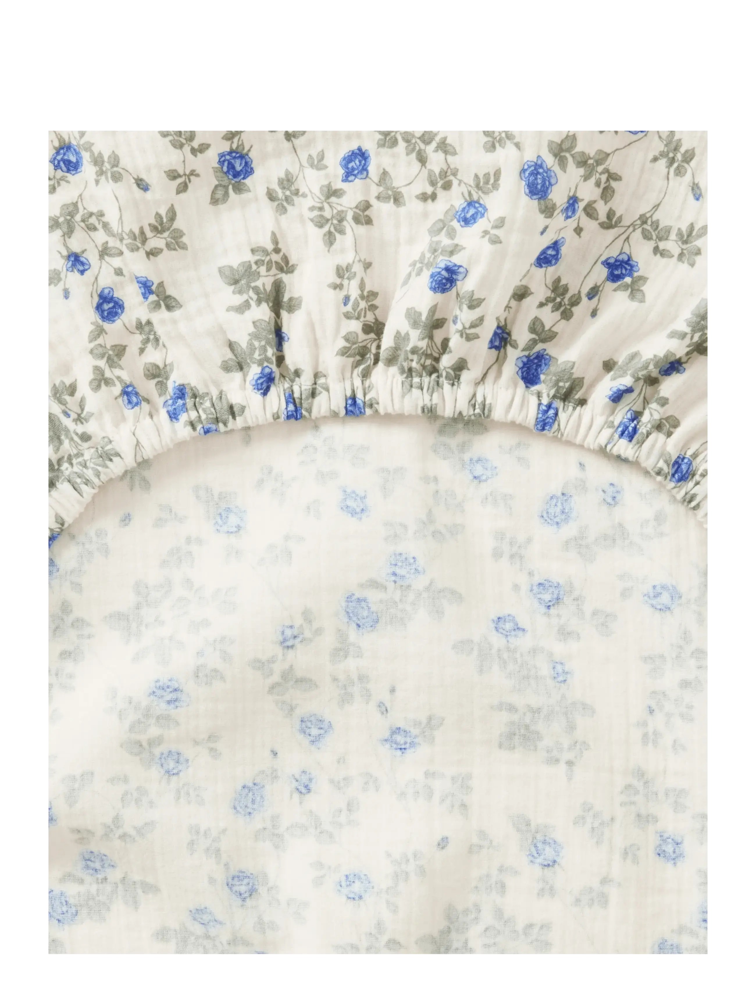 Garbo&Friends - Muslin Changing Mat Cover, 50x70x15 cm, Dainty - sengetøj - dainty - 1