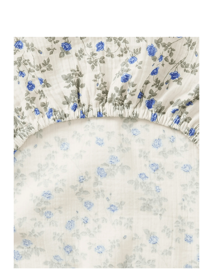 Garbo&Friends - Muslin Changing Mat Cover, 50x70x15 cm, Dainty - sengetøj - dainty - 1