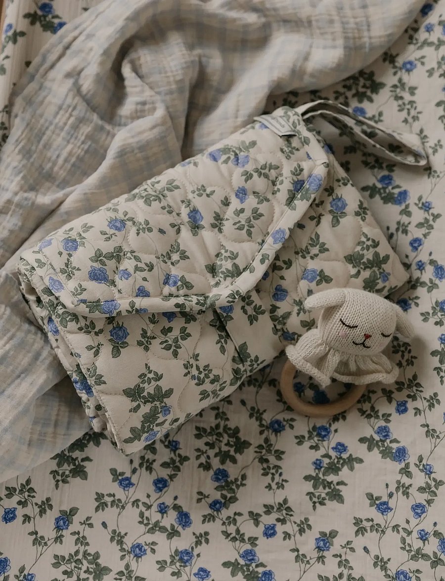 Garbo&Friends - Satin Quilted Change To Go, 46x80 cm, Jardim - skiptimottur - dainty - 0