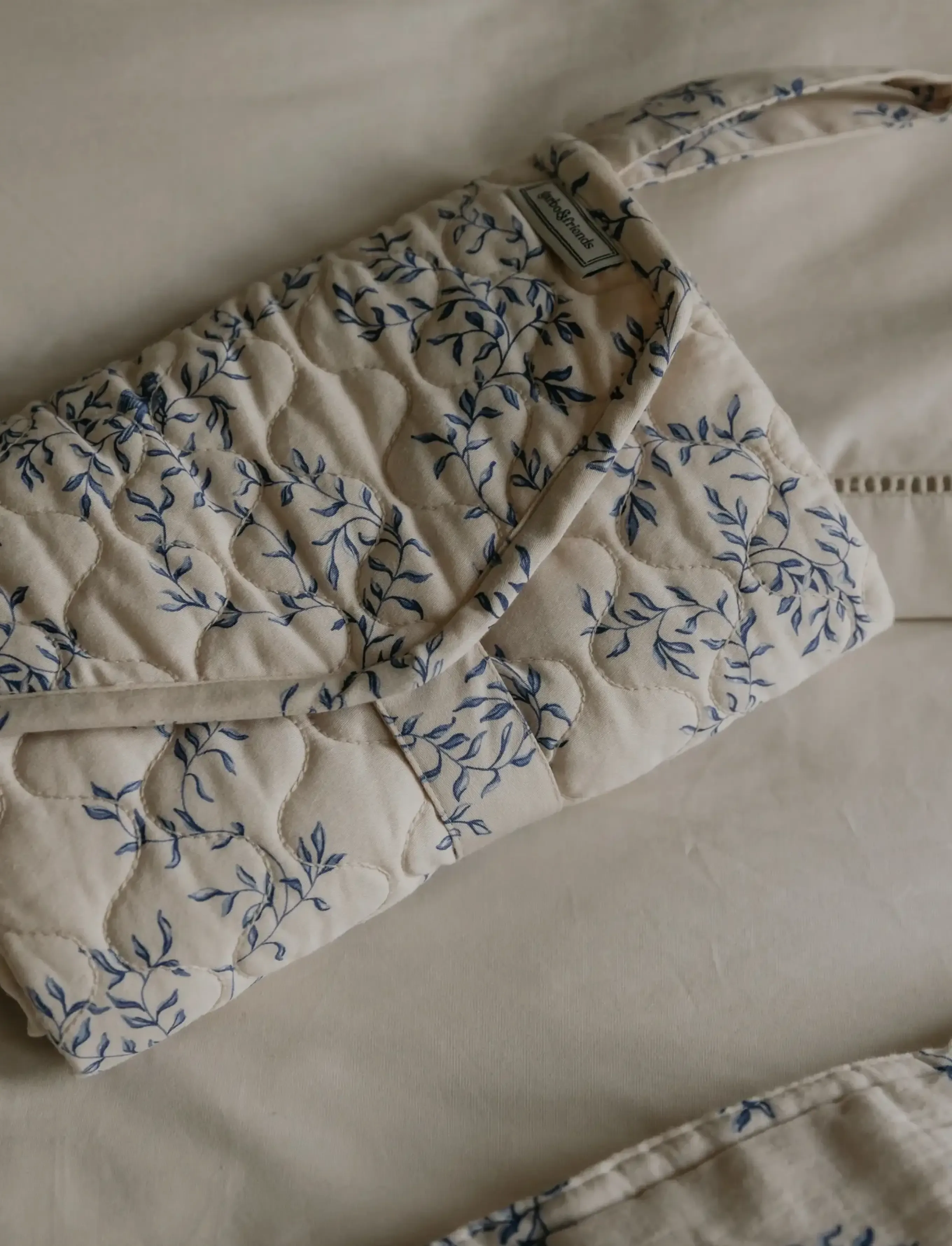 Garbo&Friends Satin Quilted Change To Go, 46X80 Cm, Jardim, cm, Changing Mats & Pads, Blau - Mats, Kinder