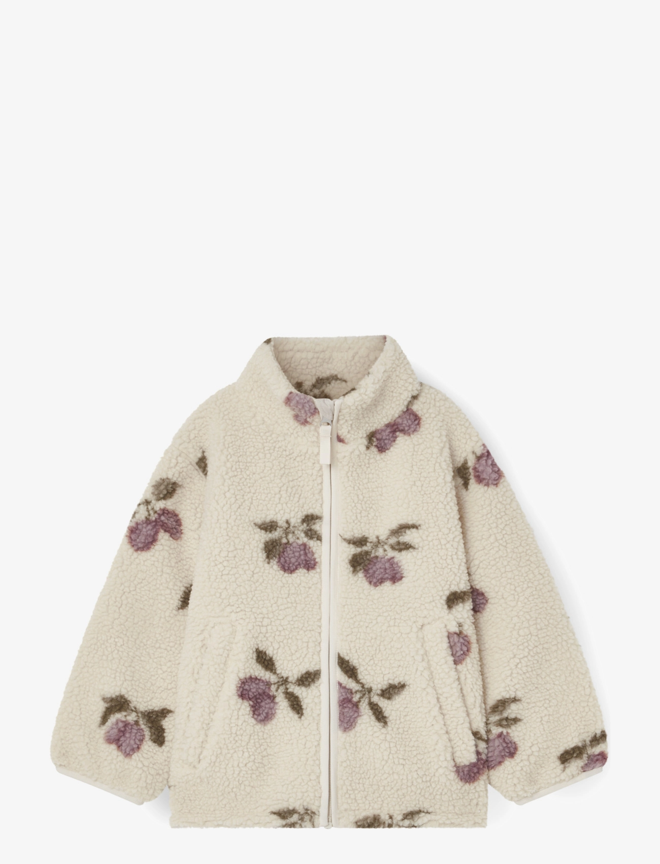 Garbo&Friends Pile Jacket - Outdoor - PRUNE BEIGE / cream