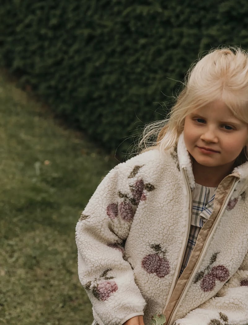 Garbo&Friends - Pile Jacket - prune beige - 0