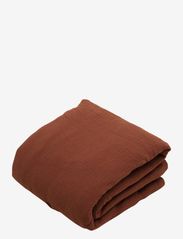 Muslin Filled Blanket - CINNAMON