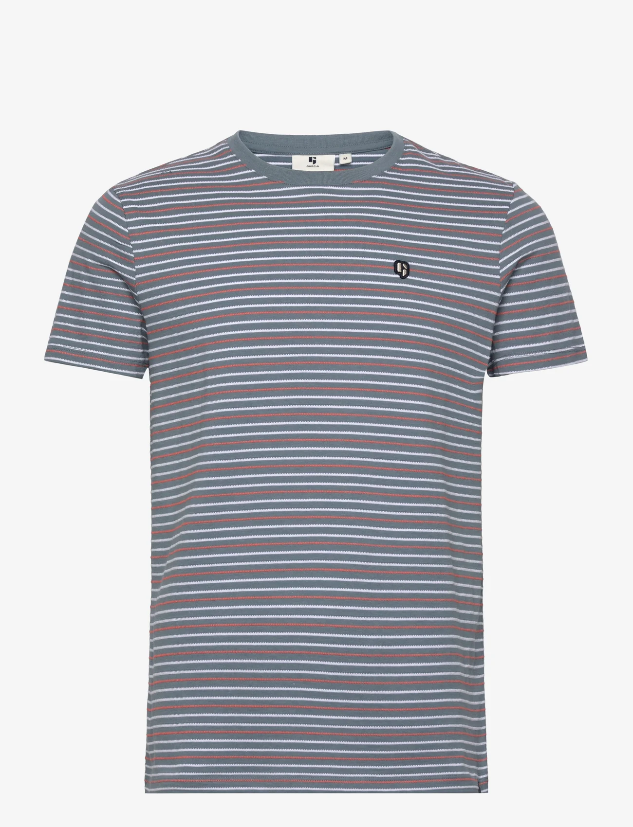 Garcia - men`s T-shirt ss - mažiausios kainos - stone blue - 0