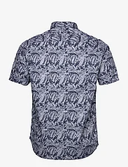 Garcia - men`s shirt ss - kortärmade skjortor - marine - 1