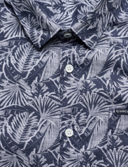 Garcia - men`s shirt ss - kortärmade skjortor - marine - 2